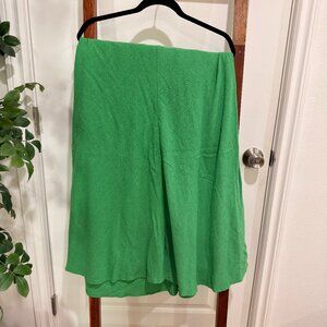 green Arula state maxi skirt - size A